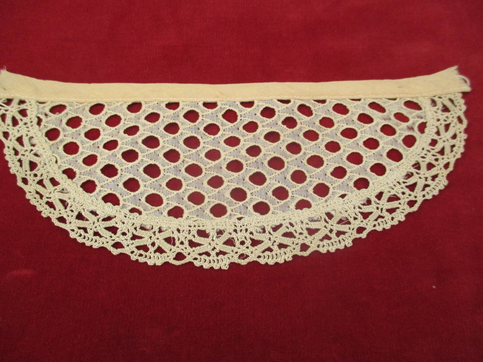 Antique Victorian lace Baby Collar