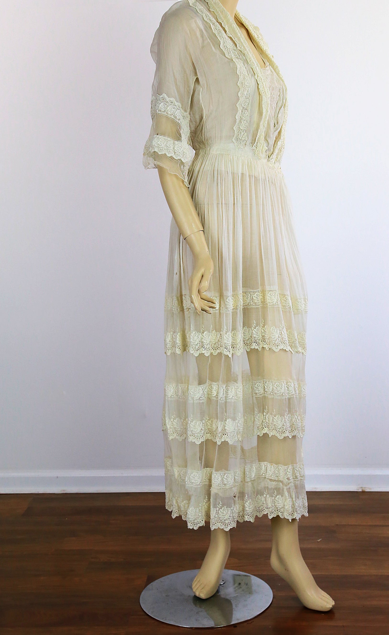 Rose Tea Dress From Titanic Edwardian Belle Epoque - Etsy