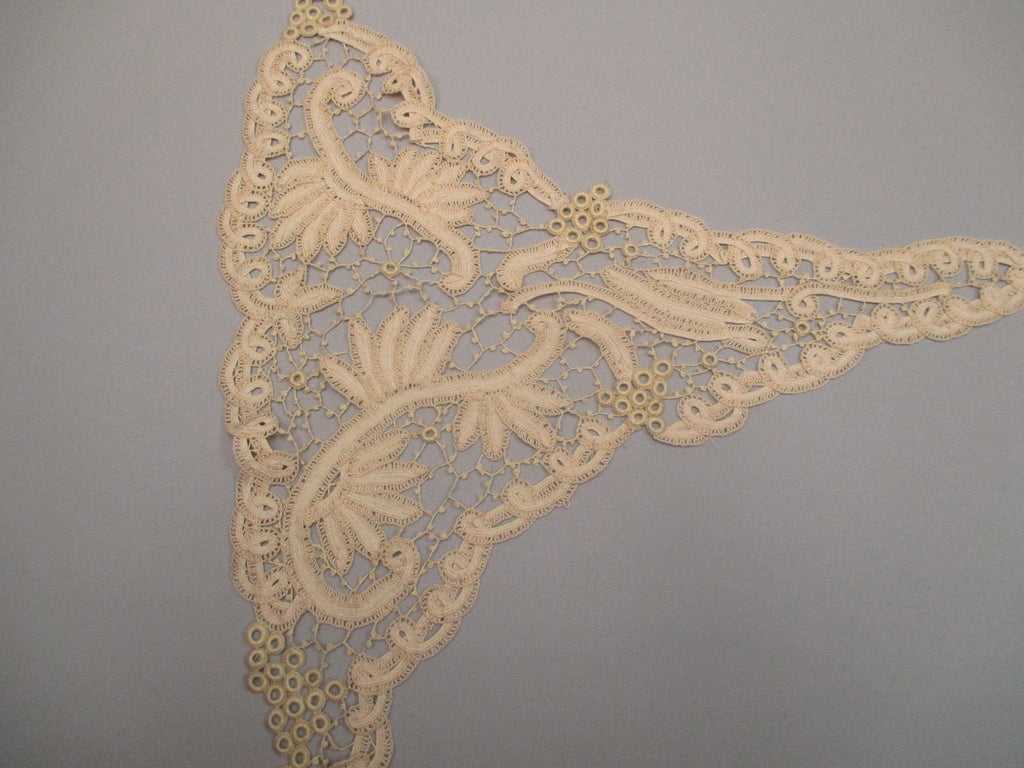 Antique Victorian Handmade Lace Applique