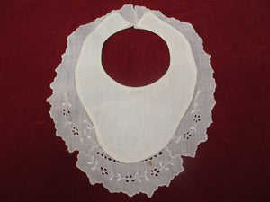Antique Victorian Eyelet Lace Baby Collar