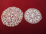 Antique Victorian doilies set of 2