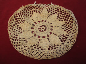 Antique Victorian Crochet Lace Doily