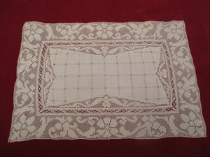 Antique Victorian Lace Doily