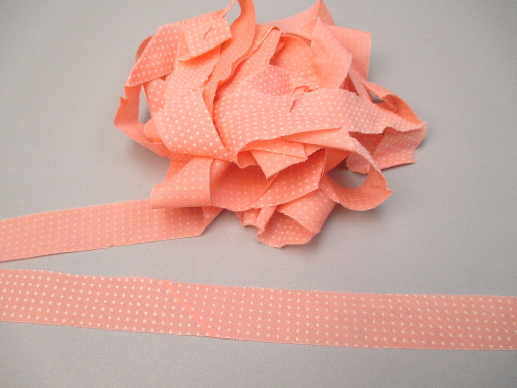 Vintage 30s Dotted swiss Bias Cut Trim