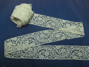 Antique Victorian French Handmade lace