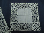 Antique Victorian lace coasters 12 pc