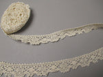 Antique Victorian Crochet lace yardage Narrow