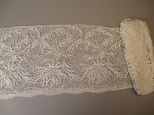 Antique Victorian Tape lace flounce