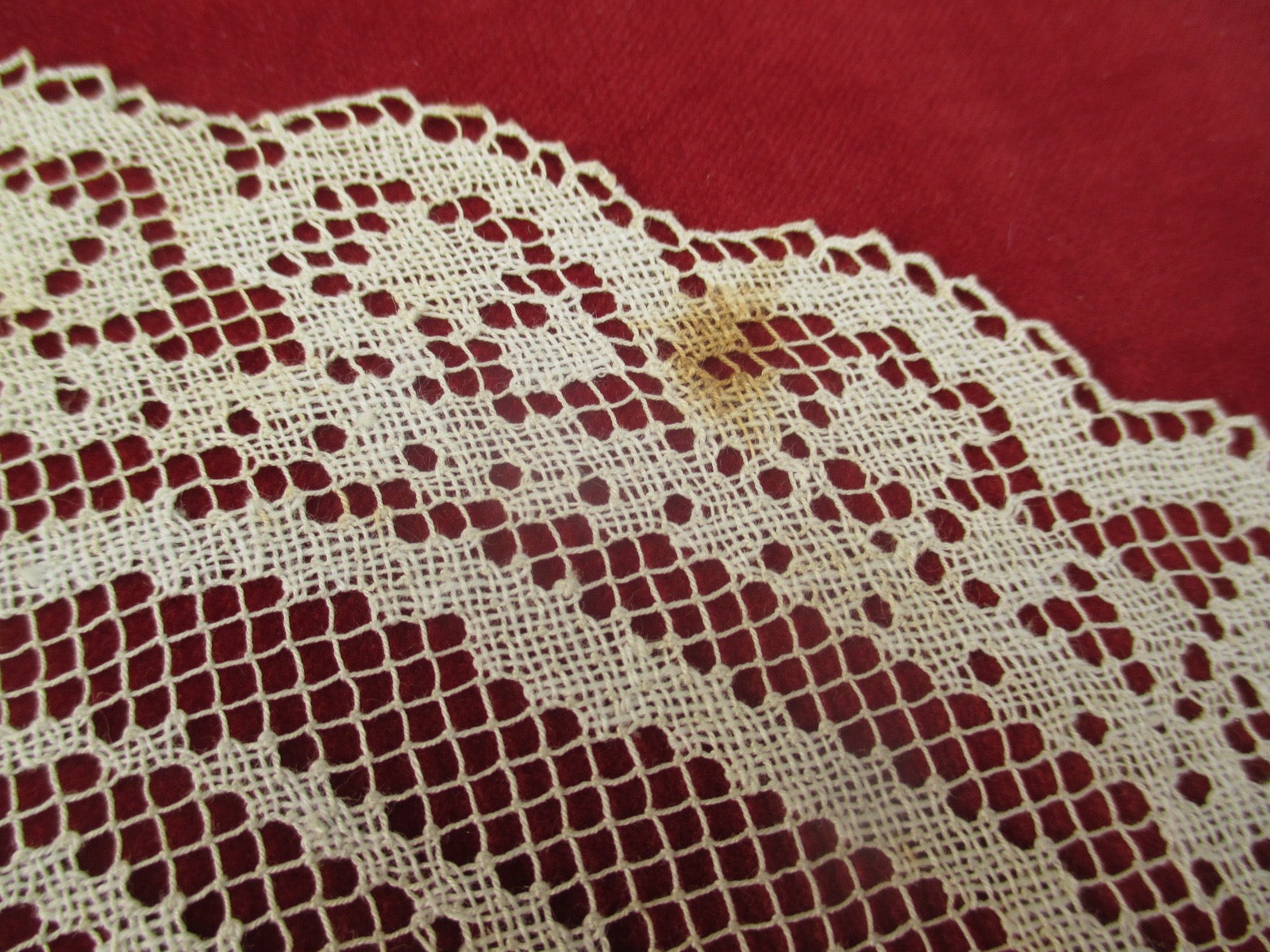 Antique Victorian Lace Doily
