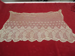 Antique Victorian Limerick Lace Panel