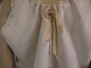 Antique Victorian CivilWar Era Corset Cover Camisole