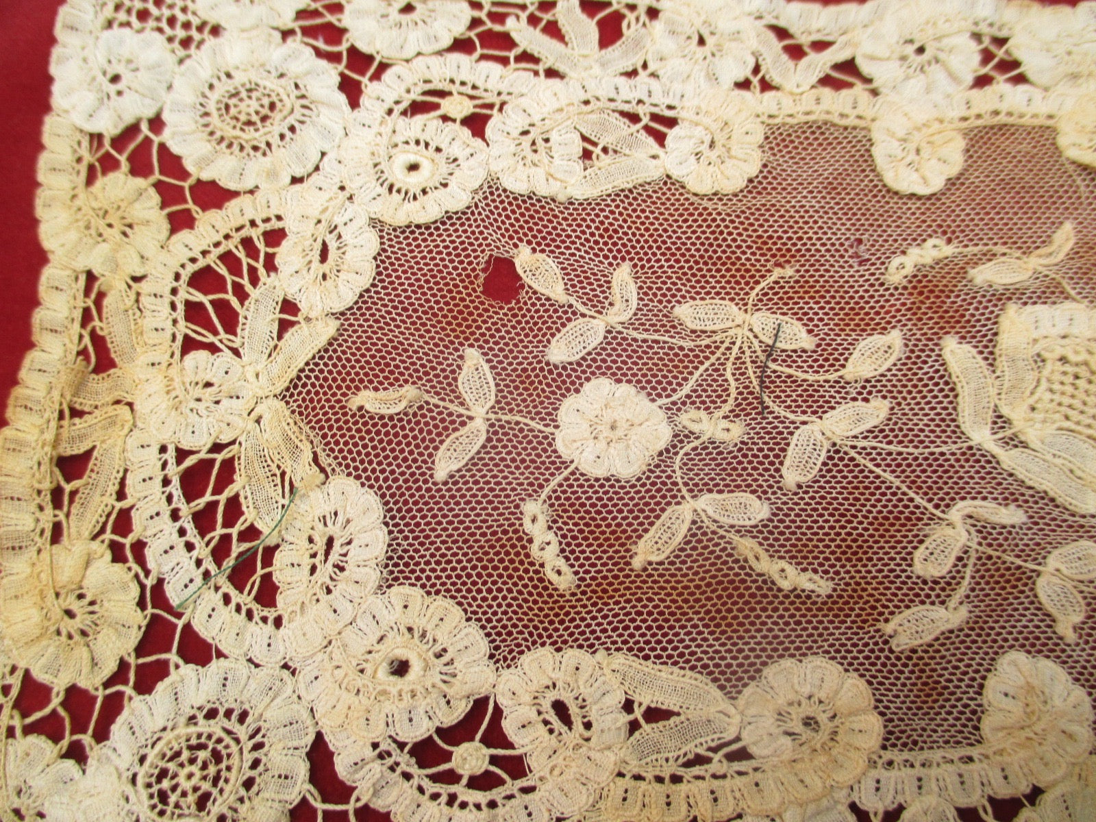 Antique Victorian Lace pieces 2 pc