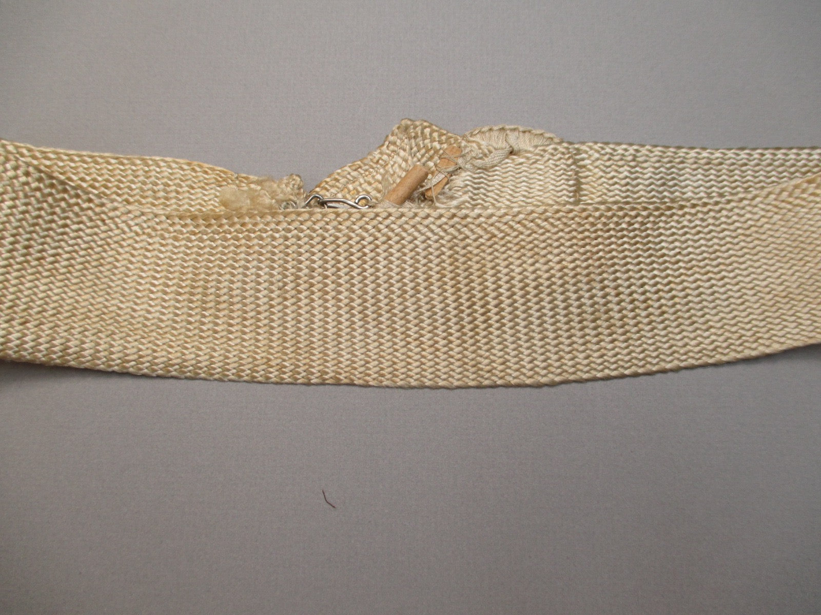 Antique Edwardian Silk Twill Ladies belt