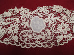 Antique Victorian tape lace remnant