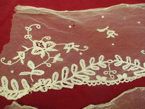 Antique Victorian Lace lot 2 pieces