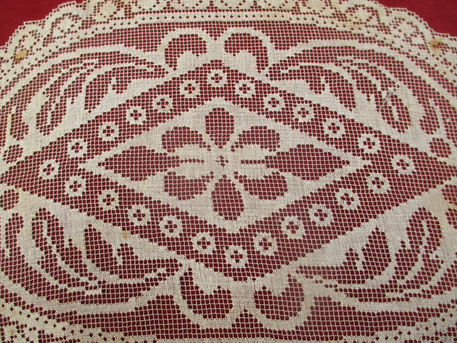 Antique Victorian Lace Doily