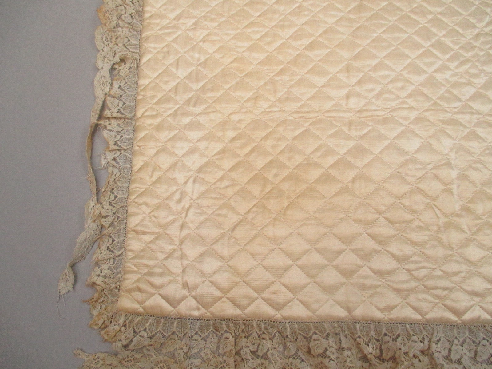 Mid Century quilted pillow case