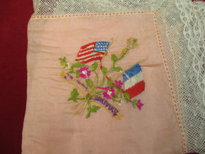 Antique Edwardian silk Handkerchief