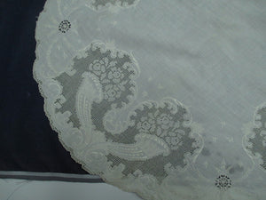 Antique Victorian Lace table doily