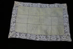 Antique Victorian openwork lace placemat