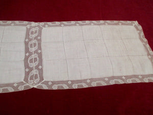 Antique Victorian Lace Runner