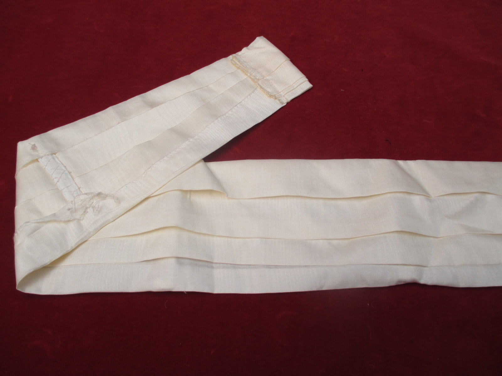 Antique Victorian silk sash