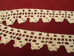 Vintage 1930s Crochet trim