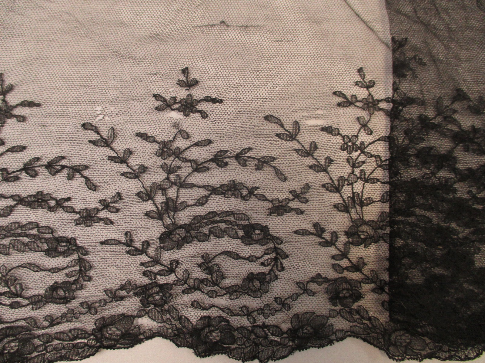 funeral veil lace patterns
