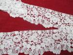 Antique Victorian Duchesse Lace Flounce