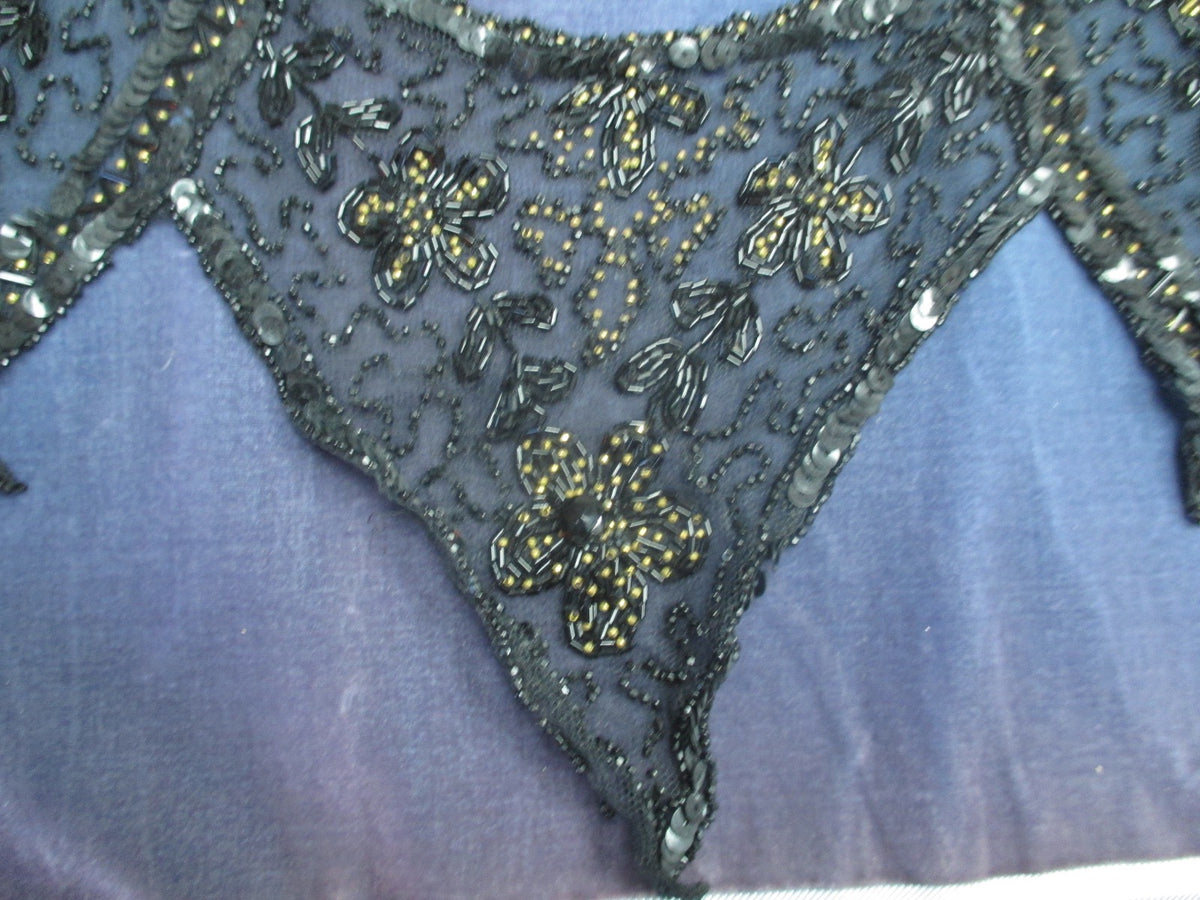 Vintage 1920s beaded Flapper Collar – mmmoonchild vintage