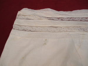 Antique Victorian Lace petticoat Bottom