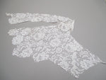 Antique Victorian cotton Lace remnant