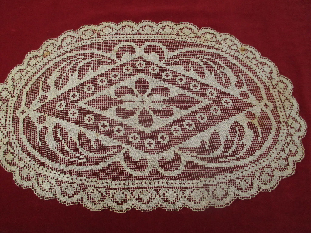 Antique Victorian Lace Doily