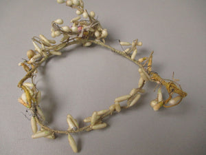 Vintage 1920s Wax flower head piece