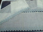 Antique Victorian Embroidered flounce