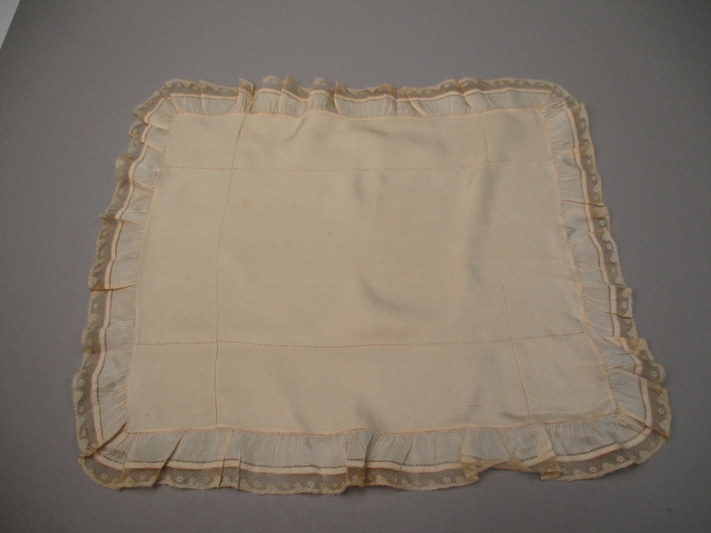 Antique Victorian Silk Pillow sham