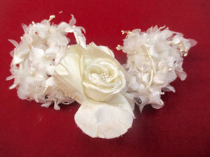 Mid Century Bridal Millinery flowers