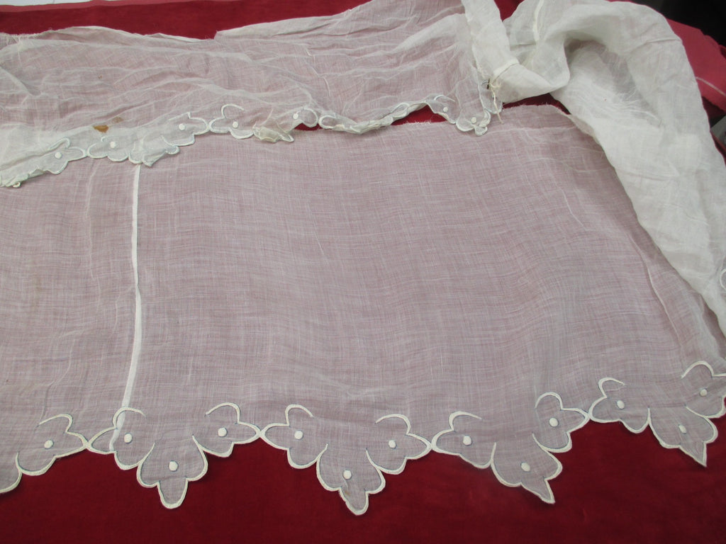 Antique Victorian Petticoat flounce