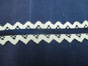 Vintage 1940s lace trim yardage