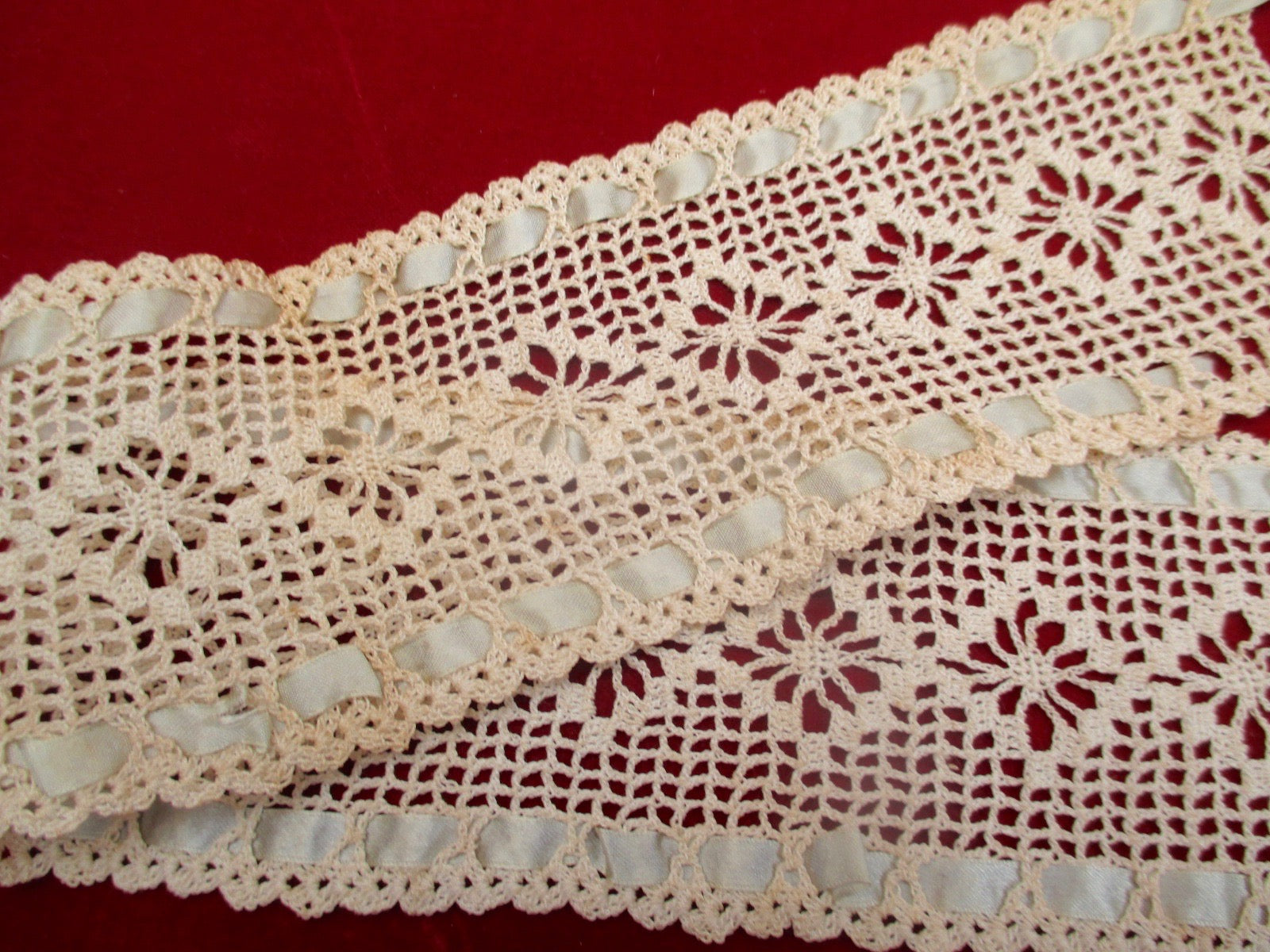 Antique Victorian Lace Camisole top trim