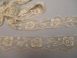 Antique Victorian cotton lace trim