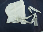 Antique Victorian cotton girls bonnet