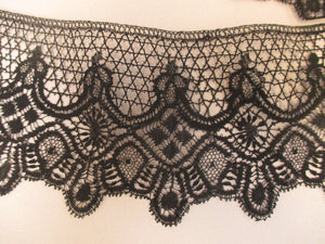 Antique Victorian Cotton Lace Flounce