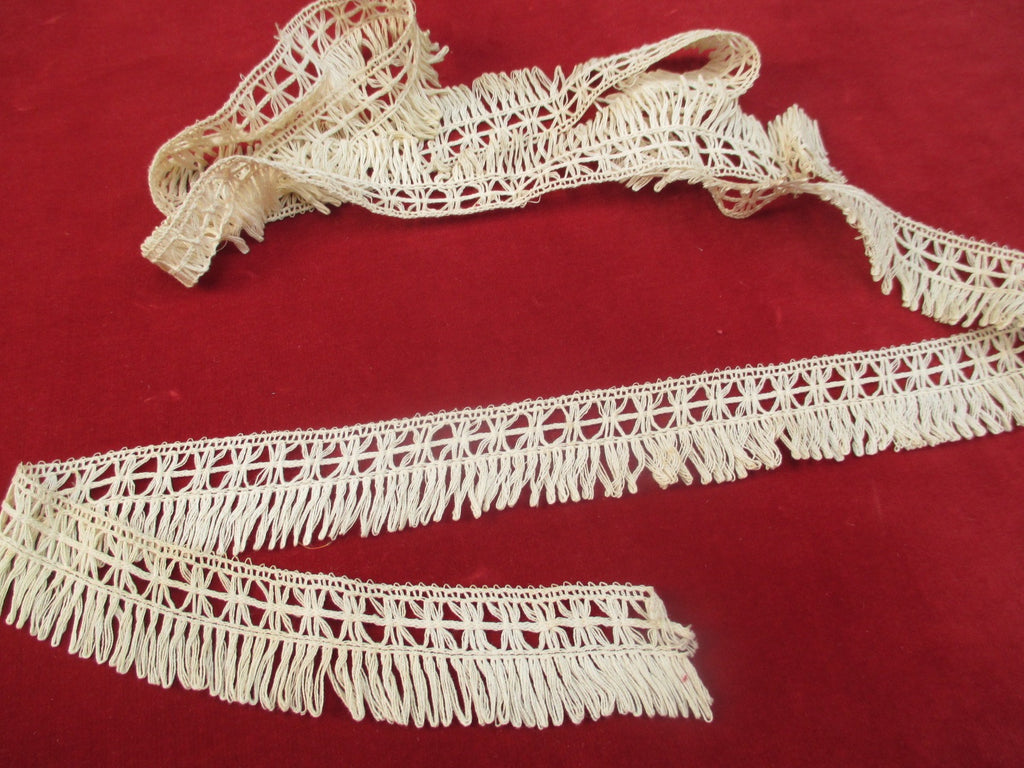 Antique Victorian Fringed trim