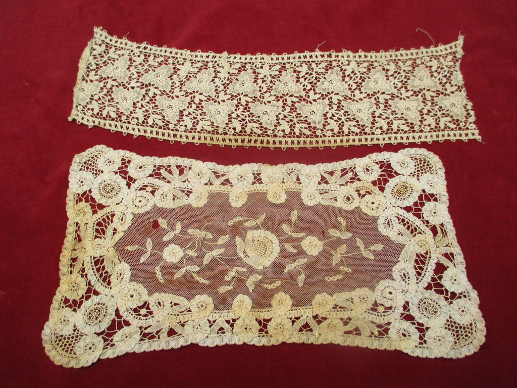 Antique Victorian Lace pieces 2 pc