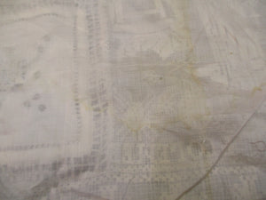 Antique Victorian baby coverlet