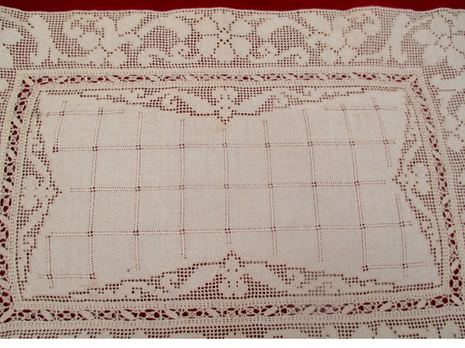 Antique Victorian Lace Doily