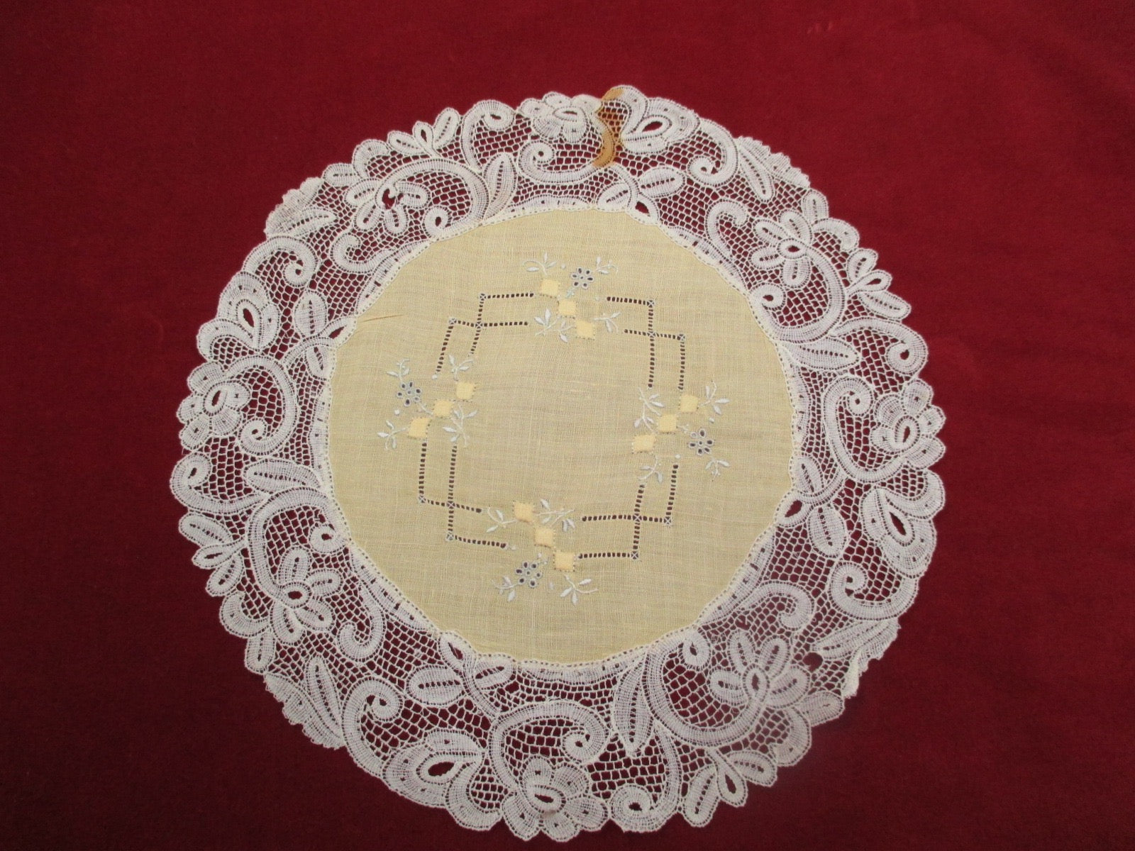 Antique Victorian Lace Doily