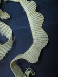 Antique Victorian pleated trim