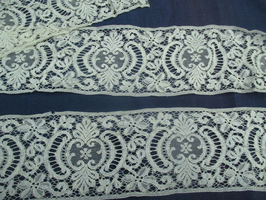 Antique Victorian Cotton lace trim